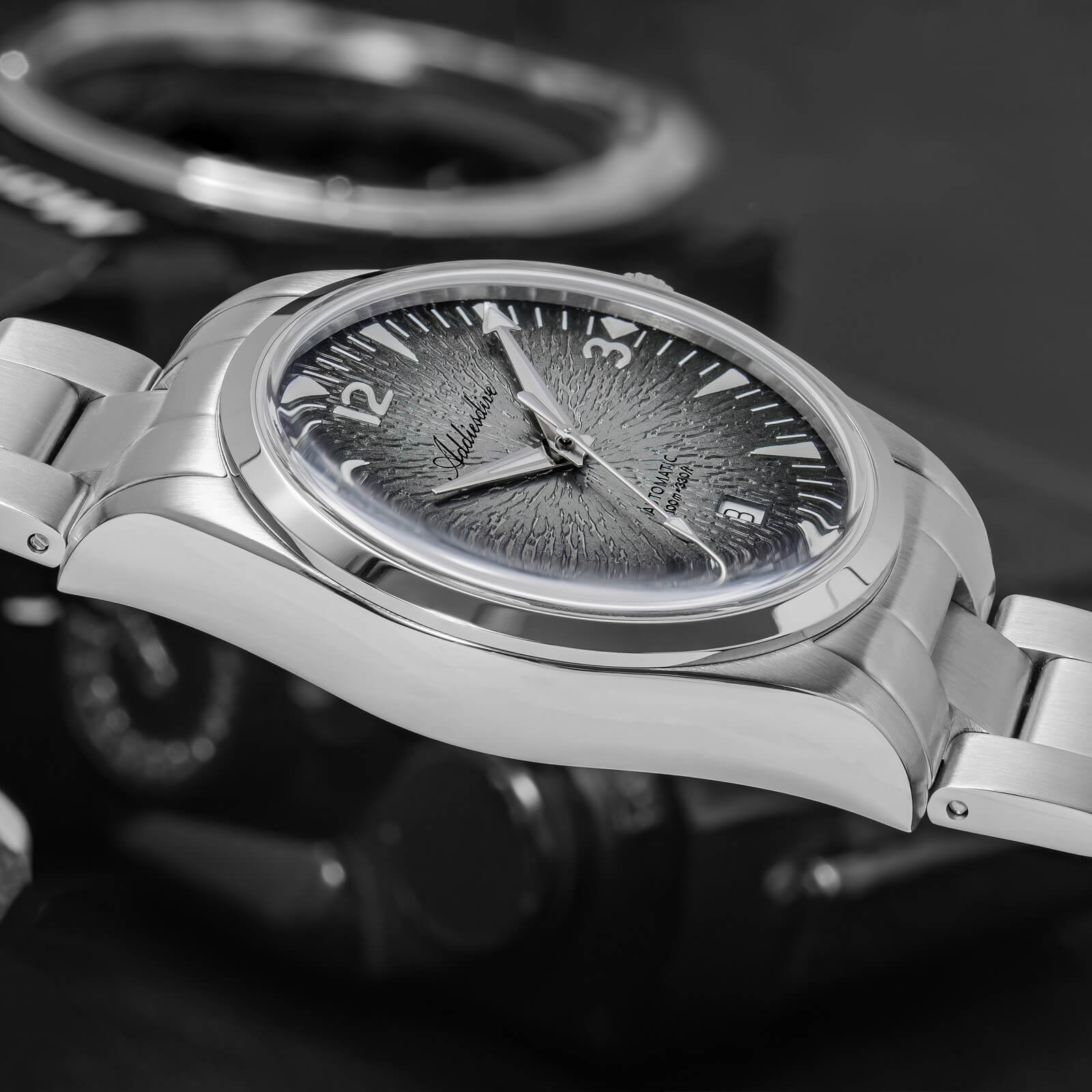 ★SuperDeals★Addiesdive 39mm Breath of the Ocean 8215 Men Watch ,AD2508