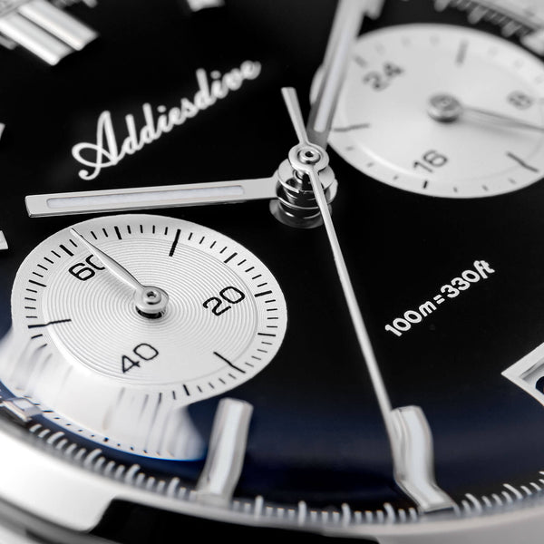 ★Halloween Sale★ADDIESDIVE 38mm VK64 Chronograph Watch AD2095