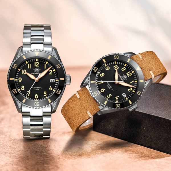 ADDIESDIVE Men's Automatic Watch Diver 200M (MY-H9)