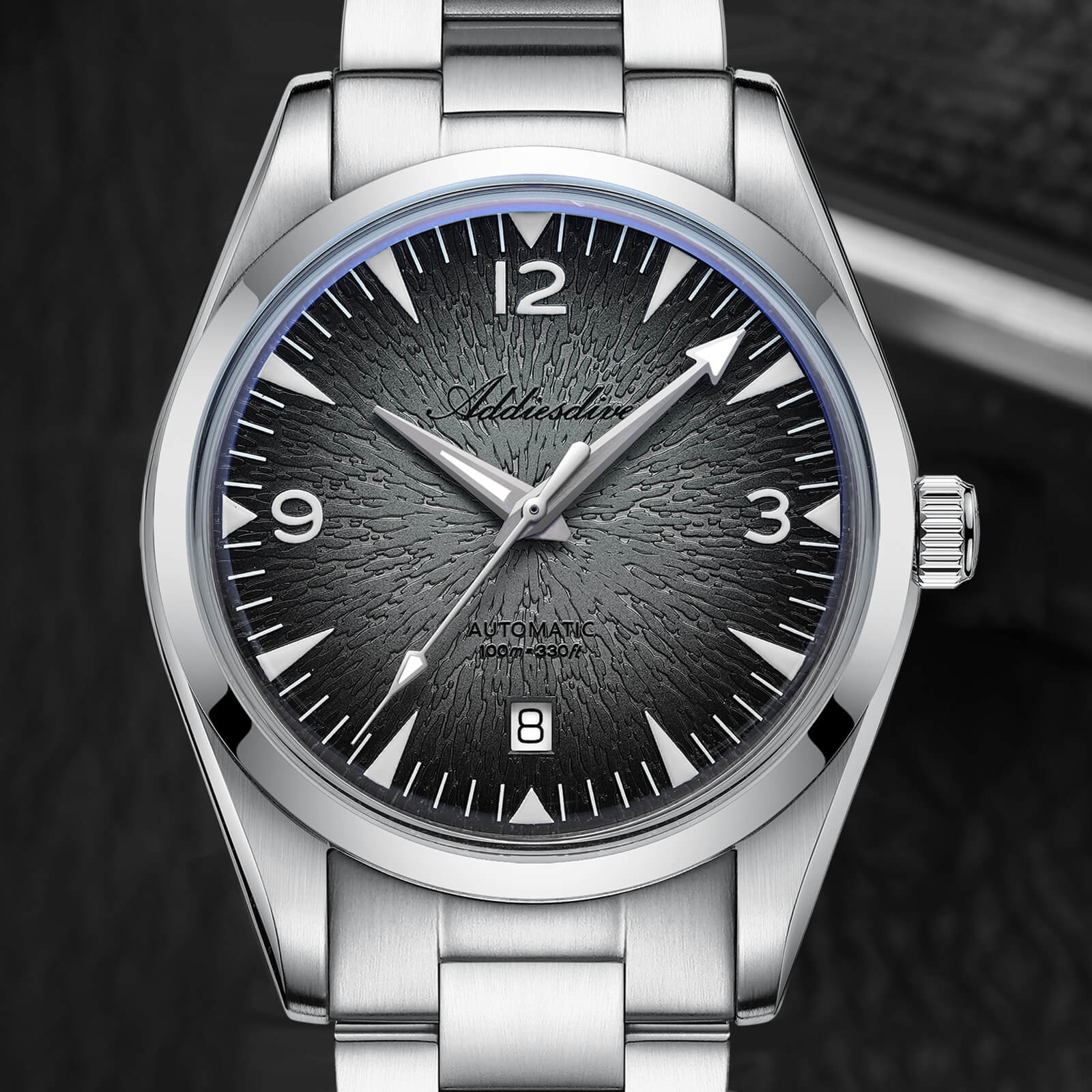 ★SuperDeals★Addiesdive 39mm Breath of the Ocean 8215 Men Watch ,AD2508