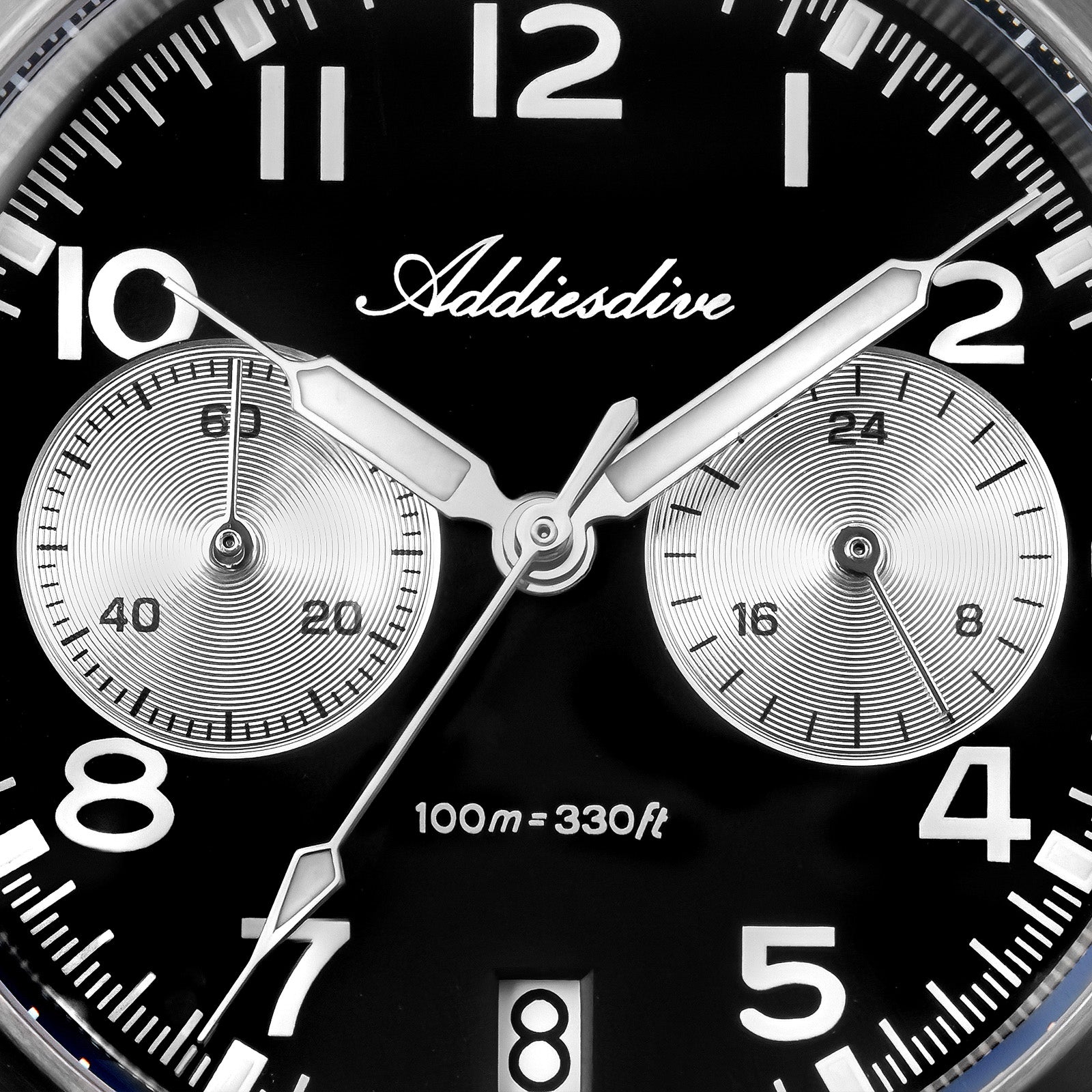 ADDIESDIVE 39mm VK64 AD2538 Chronograph Watch