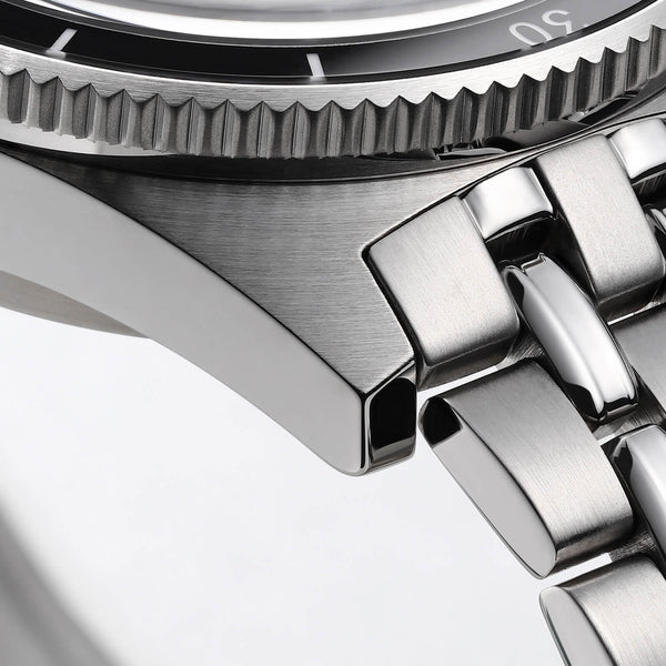 EU Warehouse-ADDIESDIVE 41mm Panda Dial Quartz Chronograph Watch VK64(AD2034)