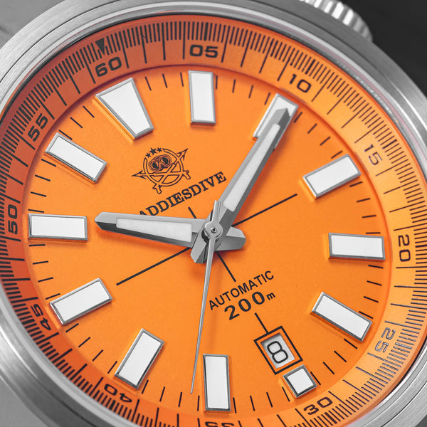 Addiesdive Dual Crown Captain Willard 6105 Homage AD2093