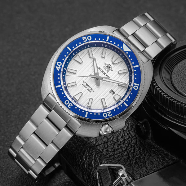 ★Weekly Deal★Addiesdive Turtle Quartz Diver Men Watch AD2507