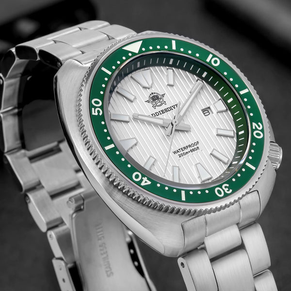 ★Weekly Deal★Addiesdive Turtle Quartz Diver Men Watch AD2507