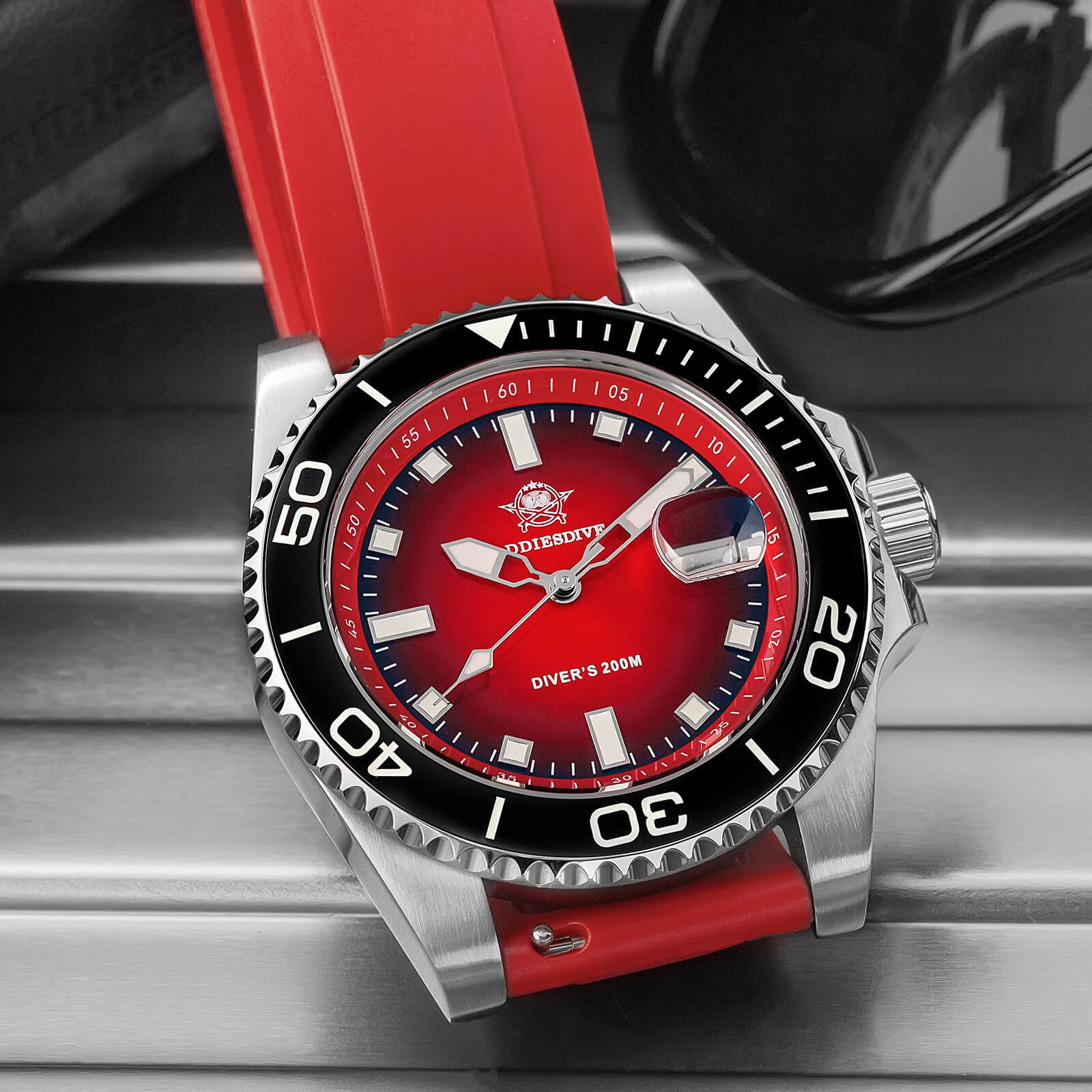 ★October Sale★ADDIESDIVE 41mm Quartz Dive Watch AD2089