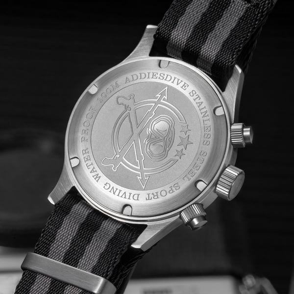 ADDIESDIVE 39mm VK64 AD2538 Chronograph Watch