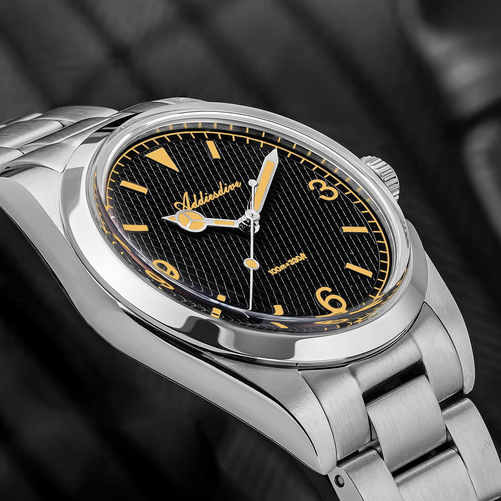 ★India Warehouse★ADDIESDIVE 36mm Explore Dive Watch VH31 Quartz Watch AD2096