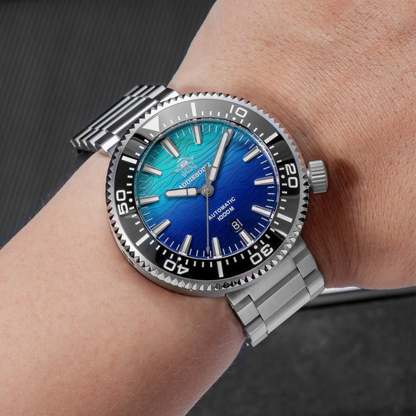 Addiesdive 46mm Puck Style Diver Watch AD2526 – 1000M Water Resistant, Japan 8215 Automatic