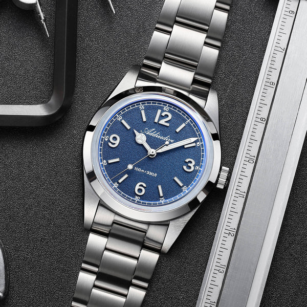 ADDIESDIVE 36mm VH31 Quartz Field Watch AD2518