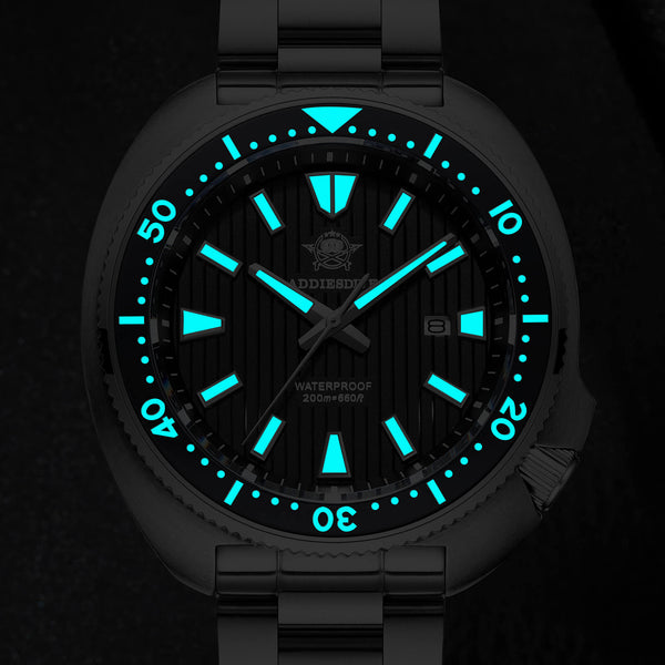 ★Weekly Deal★Addiesdive Turtle Quartz Diver Men Watch AD2507