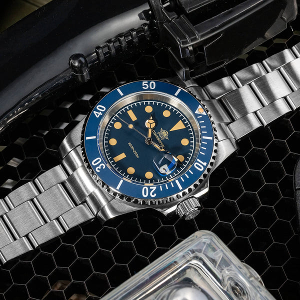 ★October Sale★ADDIESDIVE Retro Sub Quartz Watch AD2054