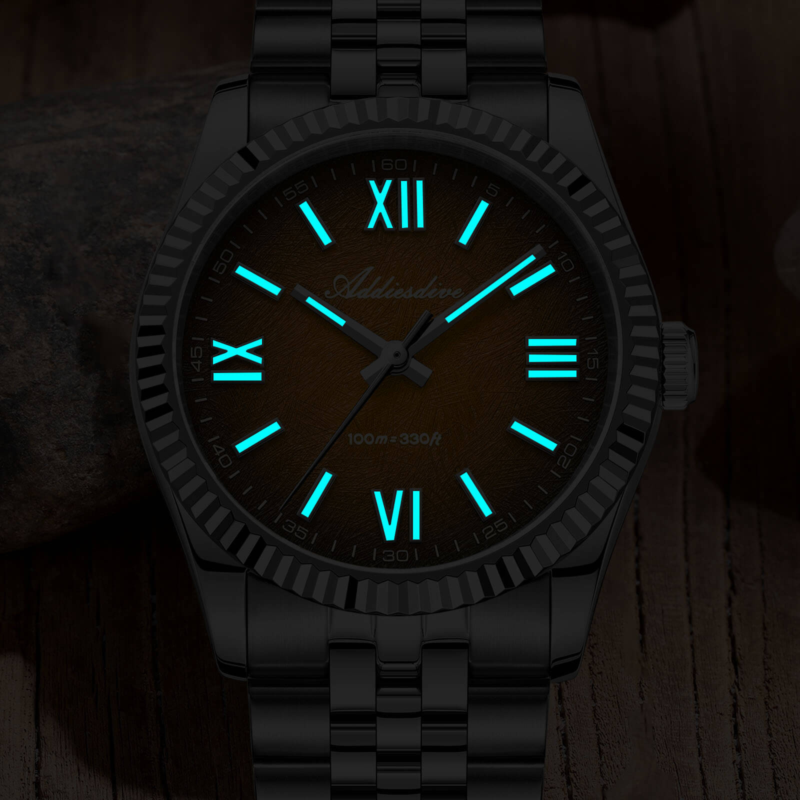 ★New Arrival★ADDIESDIVE 36mm DJ Homage Men Watch AD2512