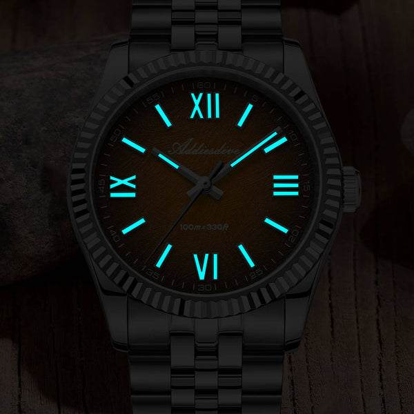 ★New Arrival★ADDIESDIVE 36mm DJ Homage Men Watch AD2512