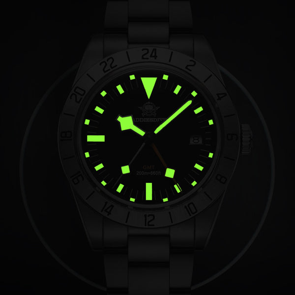 ★Weekly Deal★ADDIESDIVE 39mm BB GMT Quartz Watch RONDA515 Movement(AD2035/AD2036)