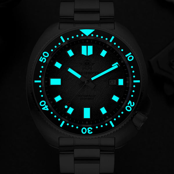 ★New Arrival★Addiesdive Turtle Quartz Diver Men Watch Sapphire Crystal AD2511