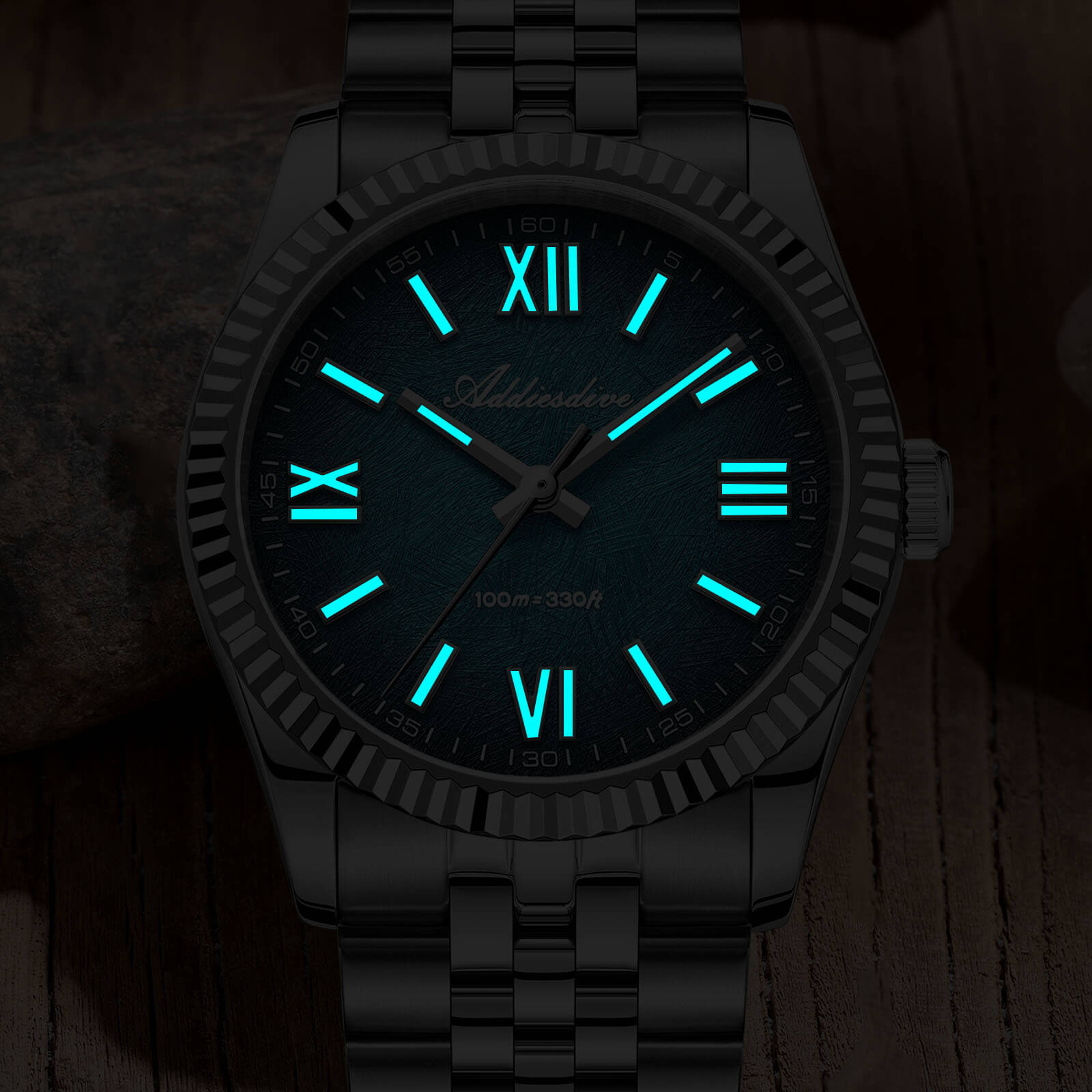 ★India Warehouse★ADDIESDIVE 36mm DJ Homage Men Watch AD2512