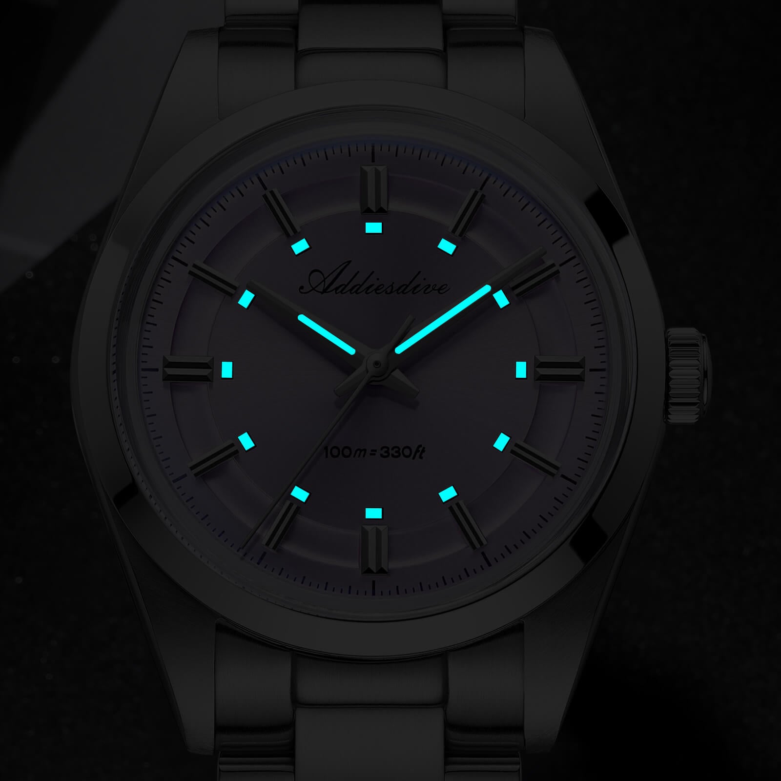 Addiesdive 36mm VH31 Explorer Style Watch AD2515