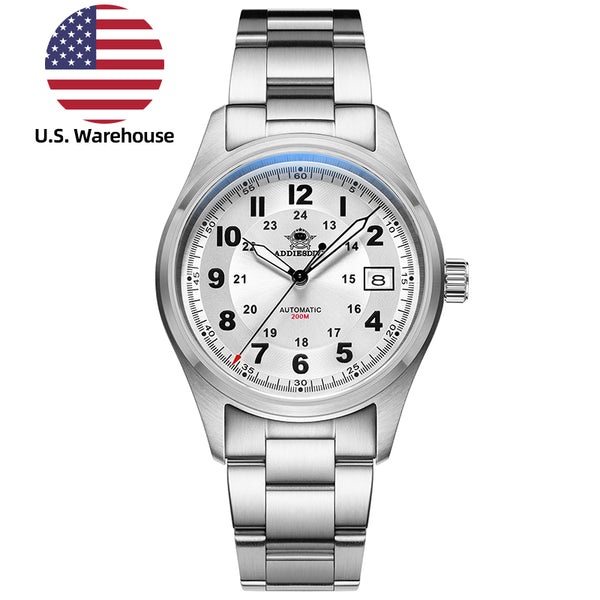 U.S. Warehouse -ADDIESDIVE® Men's Elegant Automatic Watch Diver 200M (AD2048)