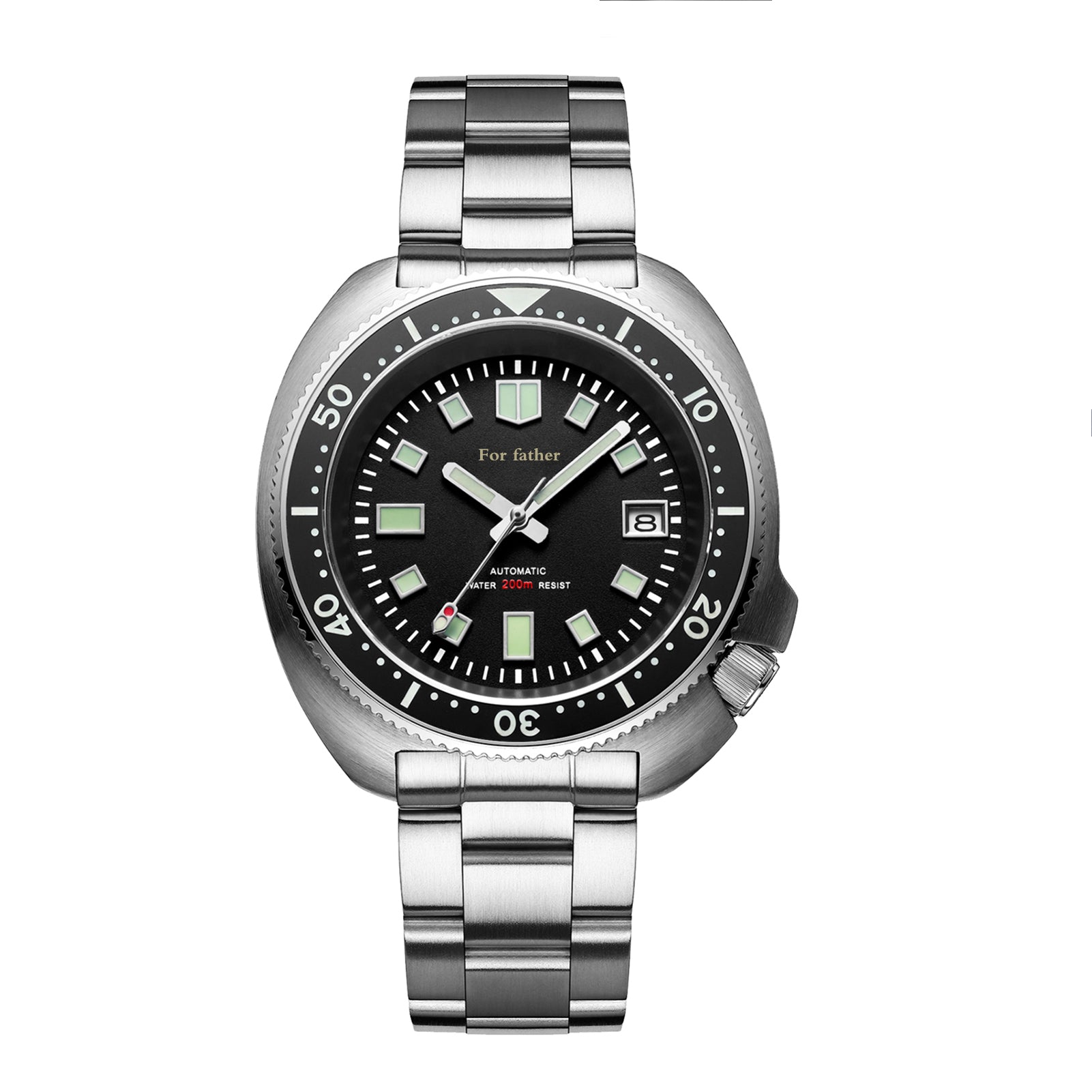 <Personalized watch>ADDIESDIVE H8 Luxury Custom Automatic Watch for Father, Son and Son-in-law