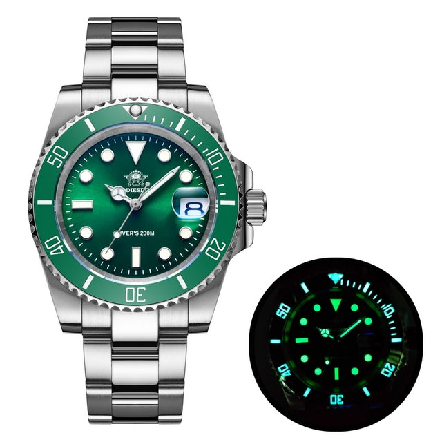 ADDIESDIVE Sub Quartz Watch Diver's 200M (H3QZ)