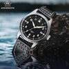 <Sterile Version>ADDIESDIVE® Black Dail Elegant Men Automatic Watch Diver 200M (H2)