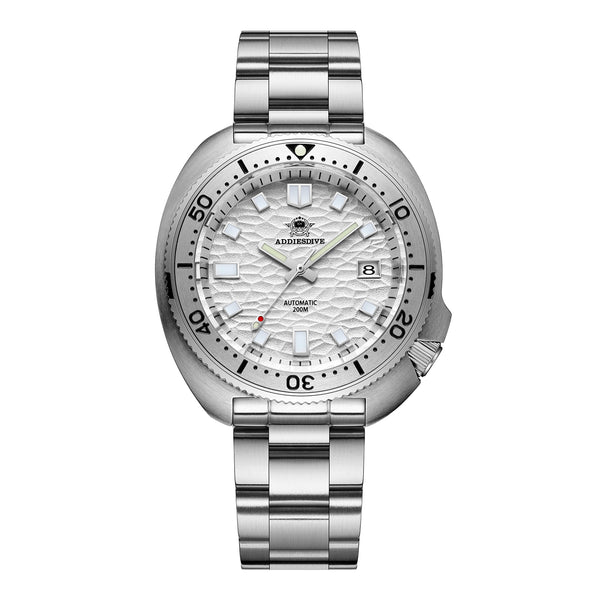 ADDIESDIVE®Turtle White Automatic Dive Watch 1970 Captain Willard Homage ( AD2117)