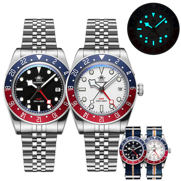 ADDIESDIVE Watches and the RONDA 515 GMT Movement