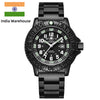 ★India Warehouse★Addiesdive Sports Outdoor Military Watch Men's Quartz Watch 50 Meters Waterproof (050s)
