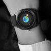 ADDIES Men's Waterproof Quartz Watch Youth Unique Dial Design Watch（1704）
