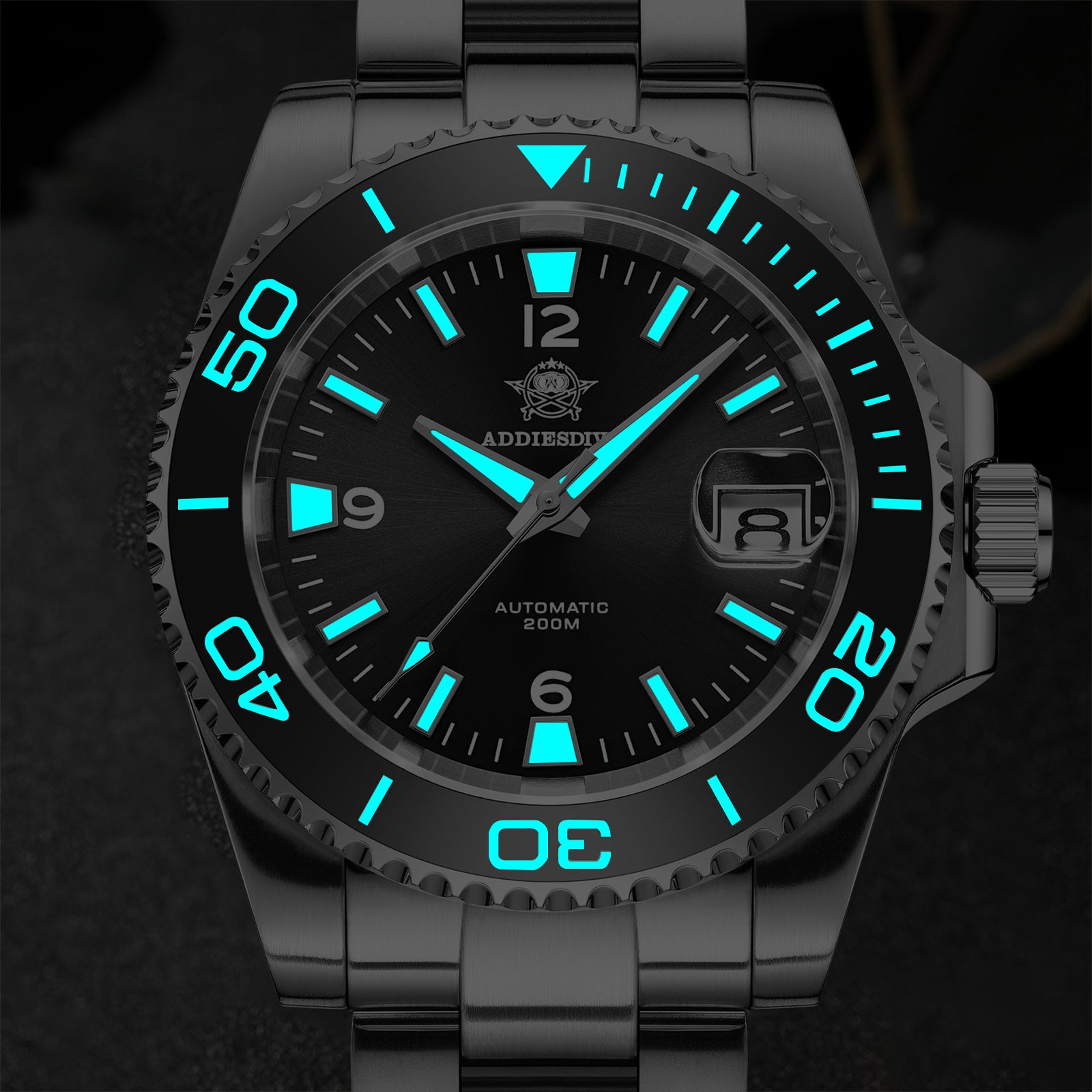 U.S. Warehouse-ADDIESDIVE Retro NH35 Sub Dive Watch AD2085