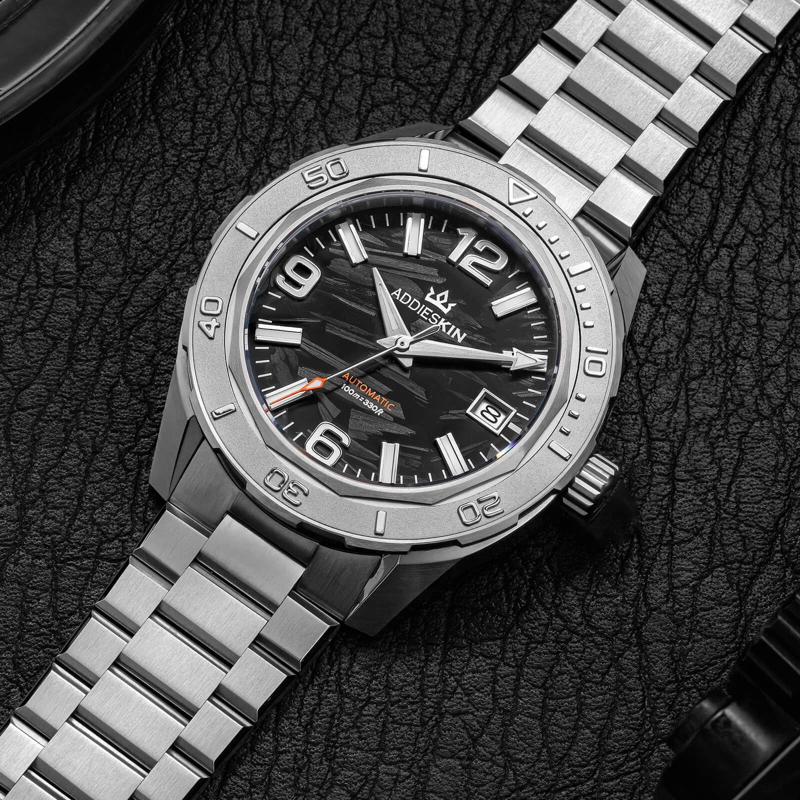 AddiesKIN K007 “Carbon Luxe” Automatic 9015 Men’s Watch