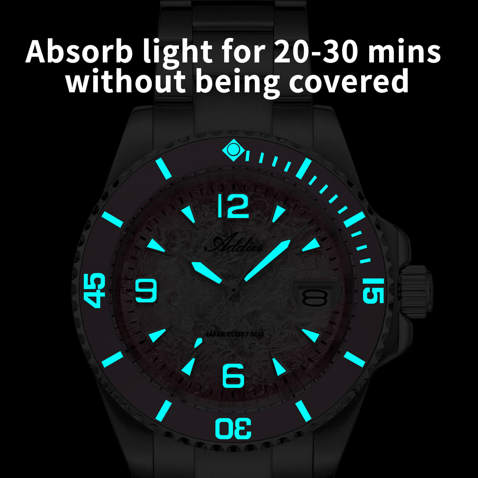 Addies Classic 36mm Stainless Steel Quartz Watch AW25914