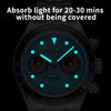 ADDIESDIVE 40mm VK64 Quartz Chronograph Eye Dial Watch AD2557