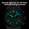ADDIESDIVE 40mm VK64 Quartz Chronograph Eye Dial Watch AD2557