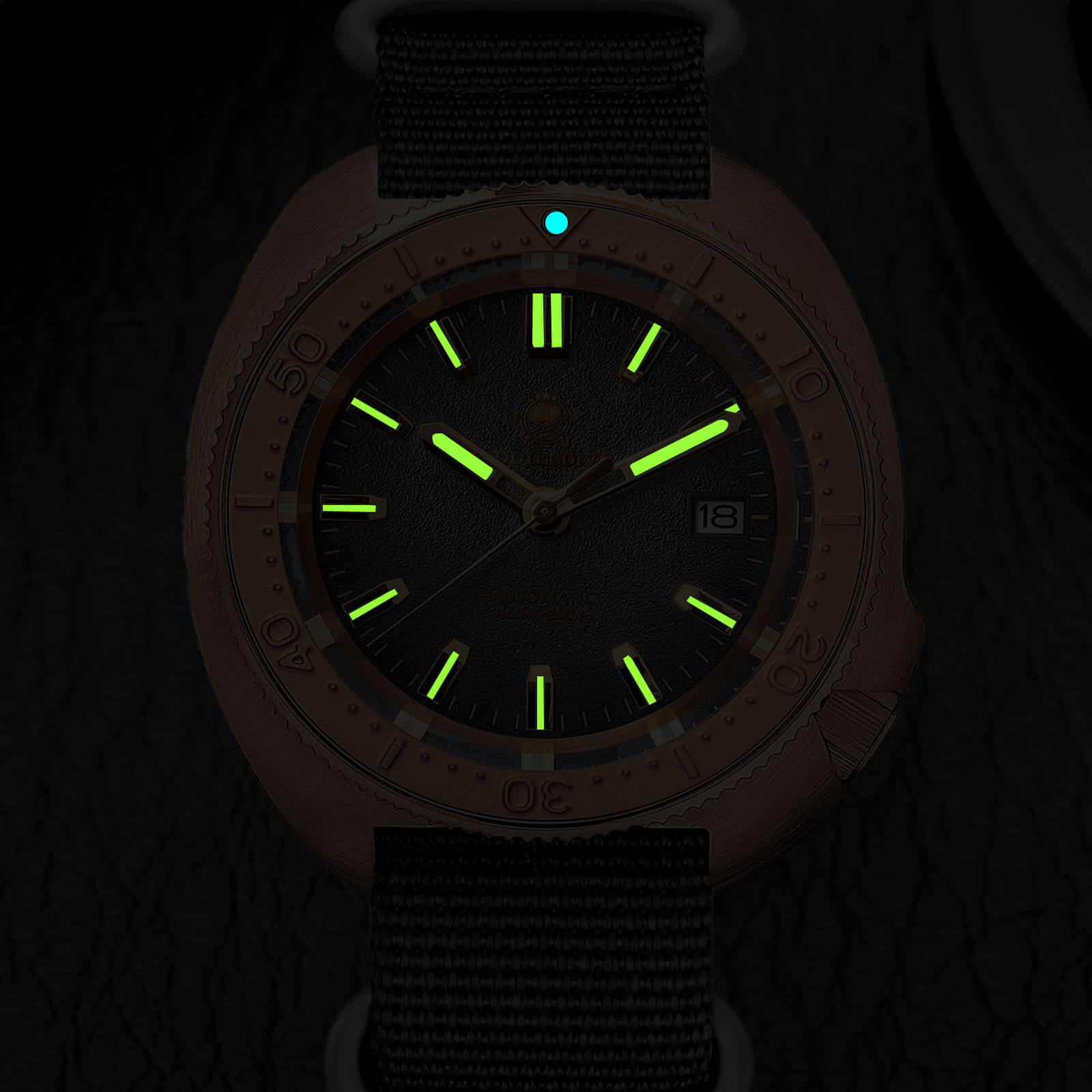 Addiesdive Bronze Captain Willard Automatic Watch AD2097