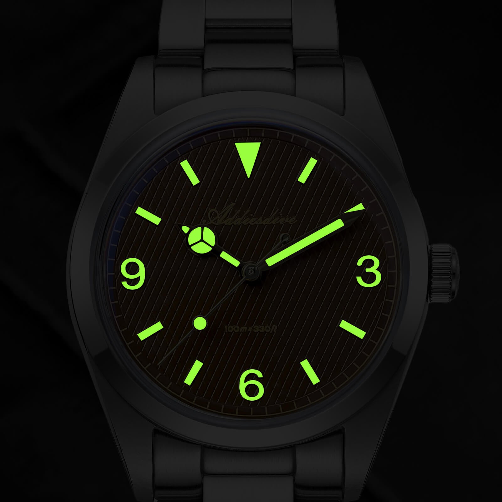 ★India Warehouse★ADDIESDIVE 36mm Explore Dive Watch VH31 Quartz Watch AD2096