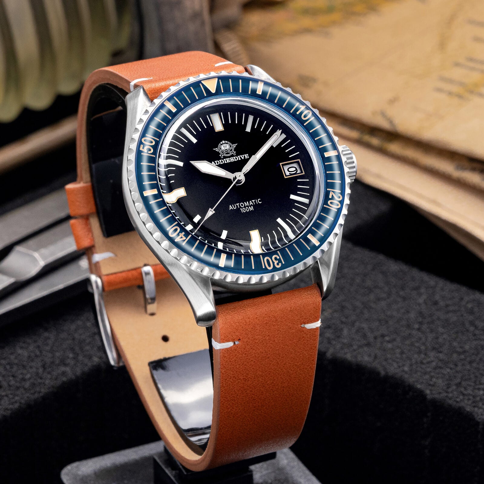 ★Weekly Deal★ADDIESDIVE Milsub Automatic Dive Watch AD2058