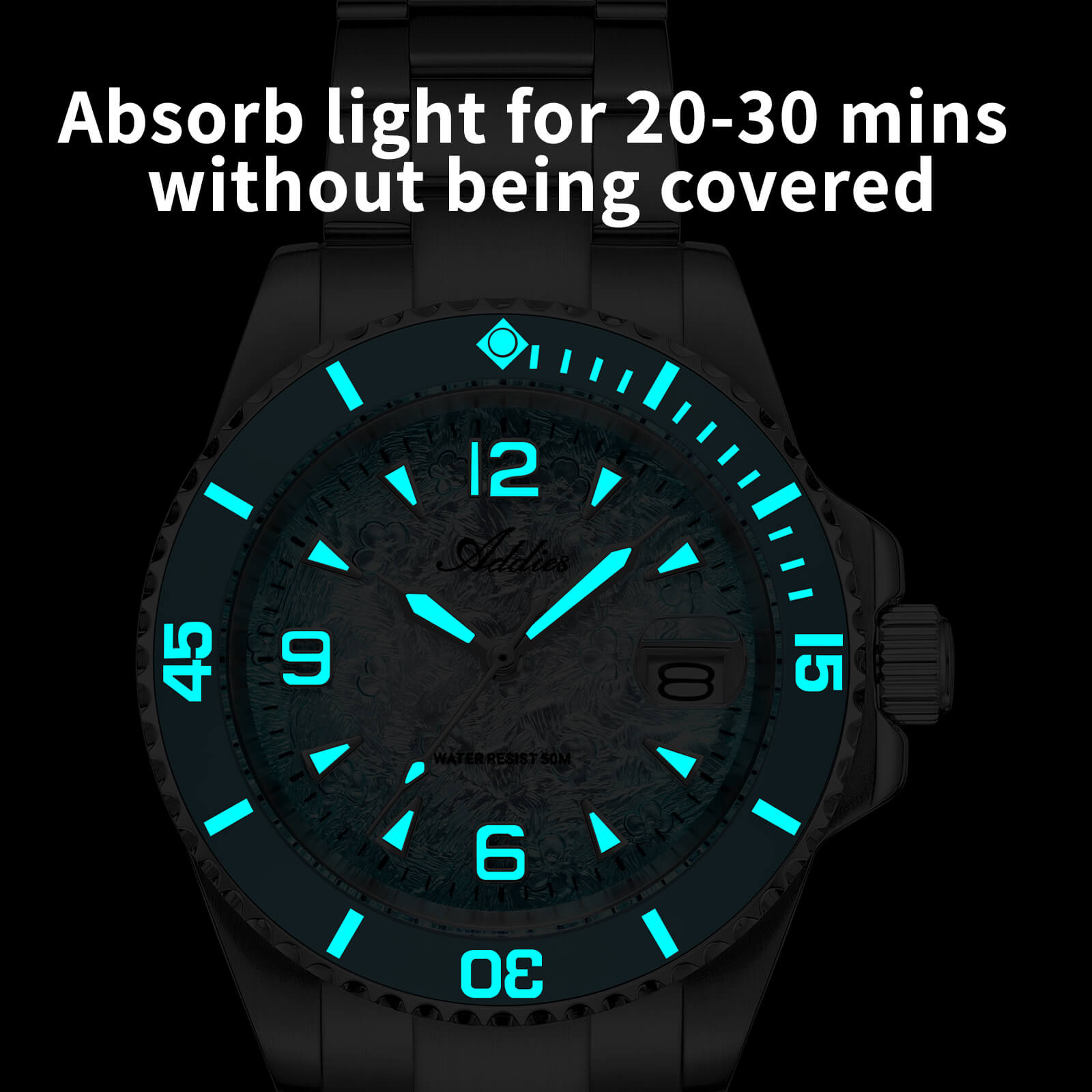 Addies Classic 36mm Stainless Steel Quartz Watch AW25914