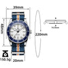 ★India Warehouse★ADDIESDIVE 39mm BB58 Automatic Watch with Nylon Strap AD2043