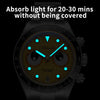 ADDIESDIVE 40mm VK64 Quartz Chronograph Eye Dial Watch AD2557