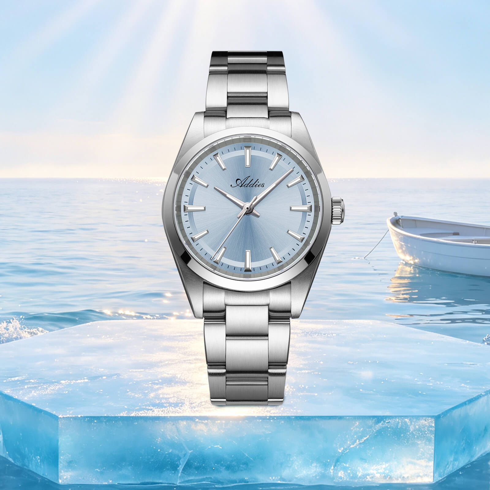Addies 31mm Sunburst Women's Quartz Watch Sapphire Crystal AW25908