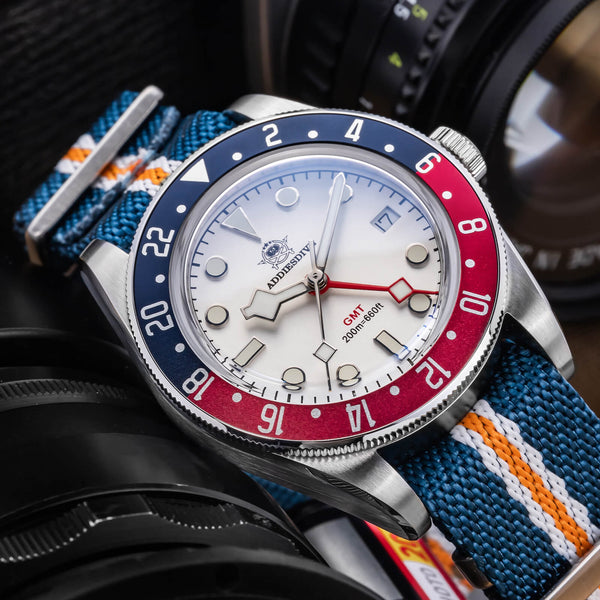 U.S. Warehouse -ADDIESDIVE 39mm BB58 GMT Quartz Watch AD2044