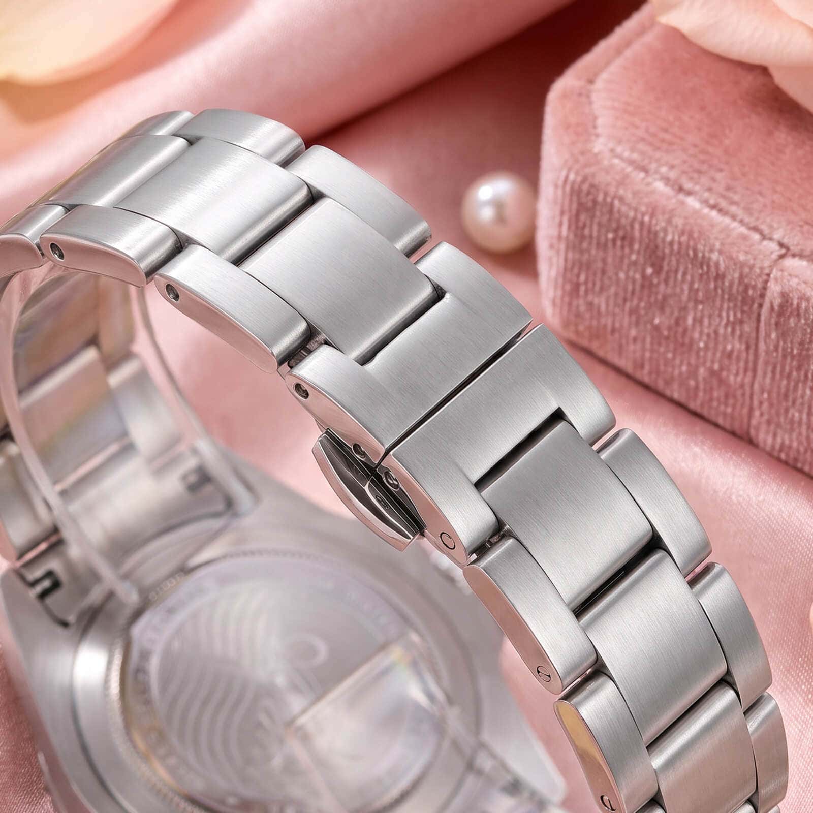 Addies Classic 36mm Stainless Steel Quartz Watch AW25914