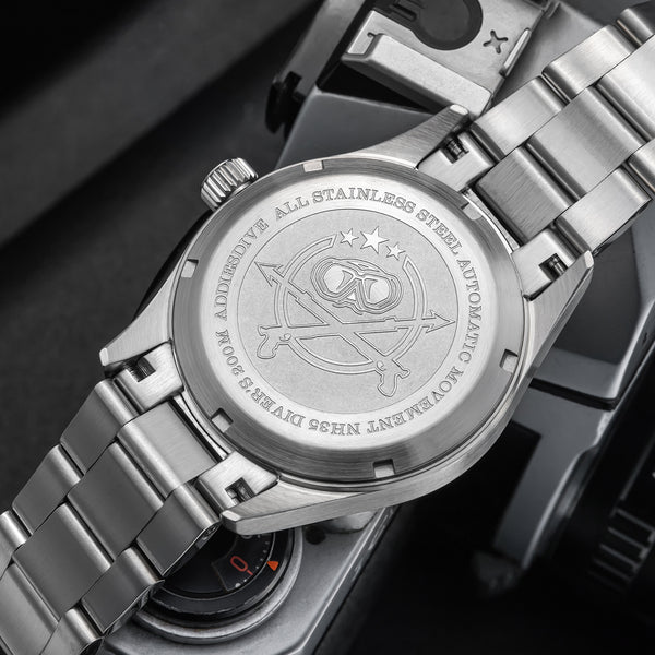 U.S. Warehouse -ADDIESDIVE 39mm Sapphire Crystal Automatic Watch Field Watch AD2074