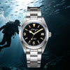 ADDIESDIVE 36mm ST2130 Automatic Explorer Style Sapphire Bubble Crystal Watch AD2556