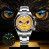 ADDIESDIVE 40mm VK64 Quartz Chronograph Eye Dial Watch AD2557