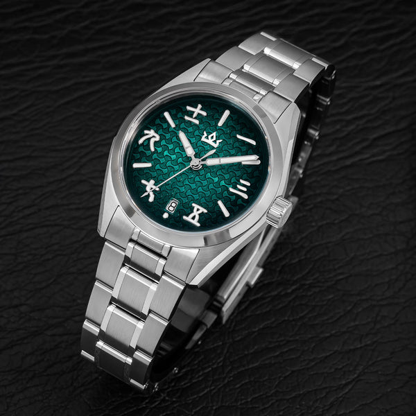 AddiesKIN 38mm Ingot Pattern Dial 9015 Automatic Watch K011
