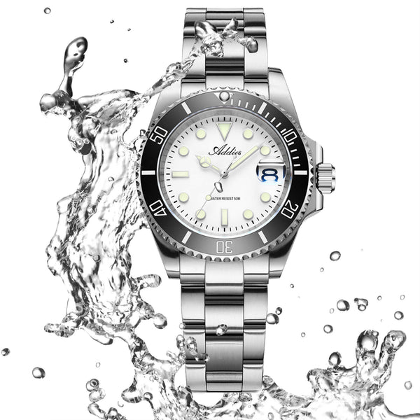 Addies Luxury Stainless Steel Quartz Watch AW25902