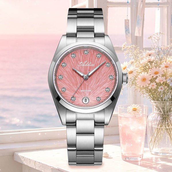 Addies Classic 31mm Sapphire Crystal Quartz Watch AW25916